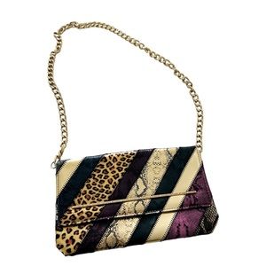 Marc Jacobs cross body bag & clutch (detachable gold straps)